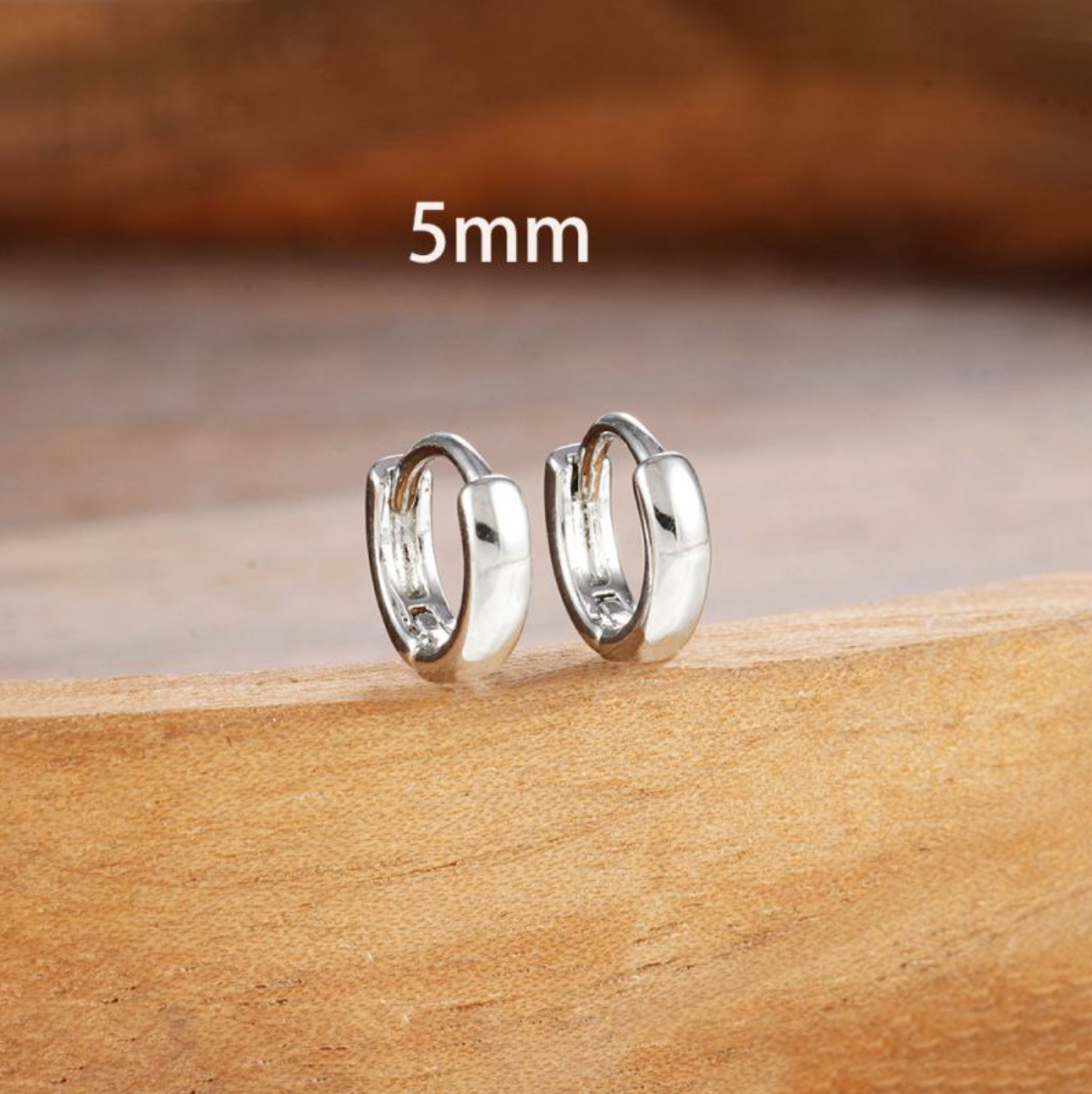 Aretes Mini Arracadas Bebe 5mm