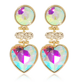 Aretes Corazon Brillante 1U4