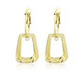 Aretes Cuadro Dorado 1T5