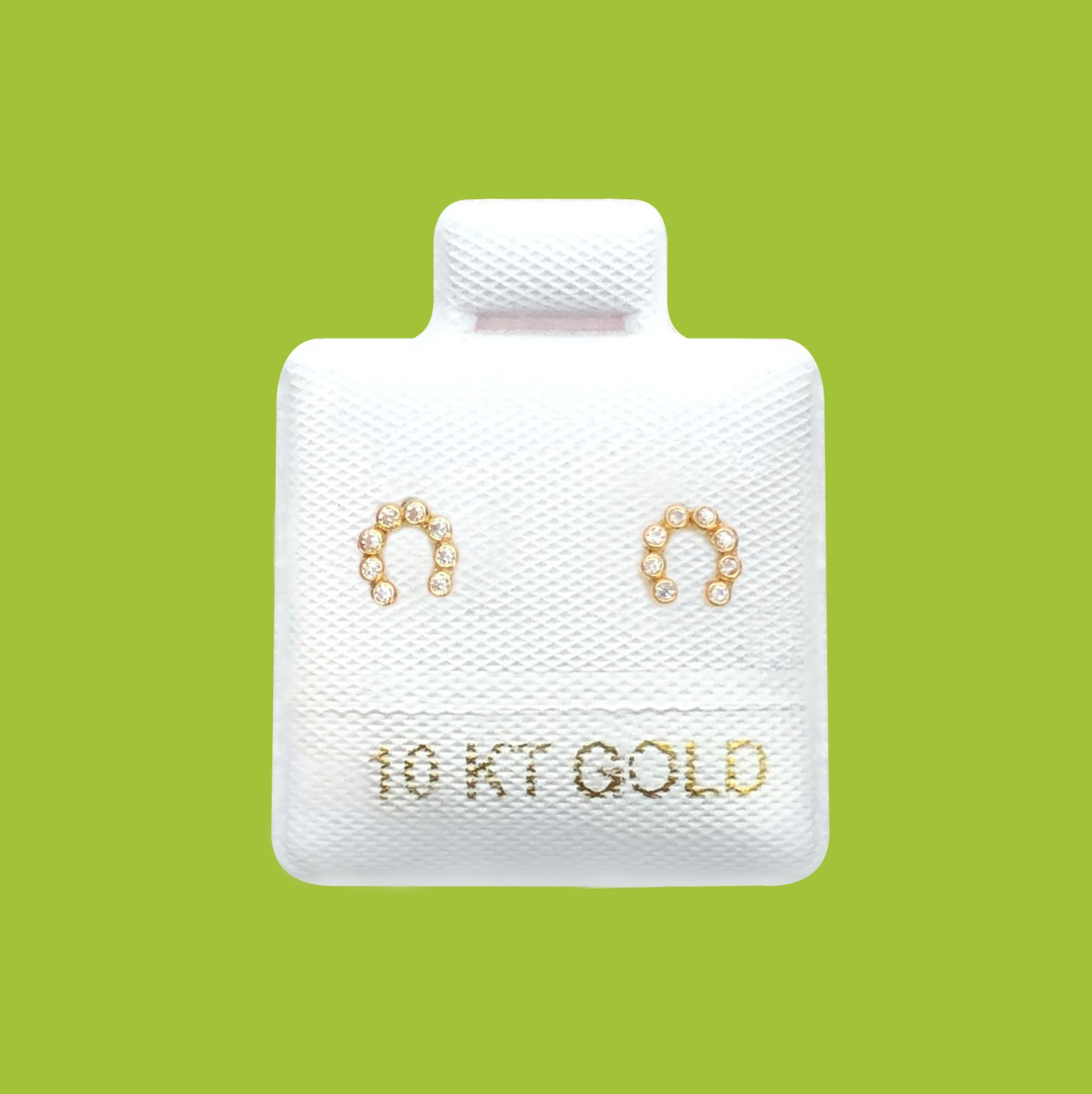 Broqueles Oro 10K Herradura