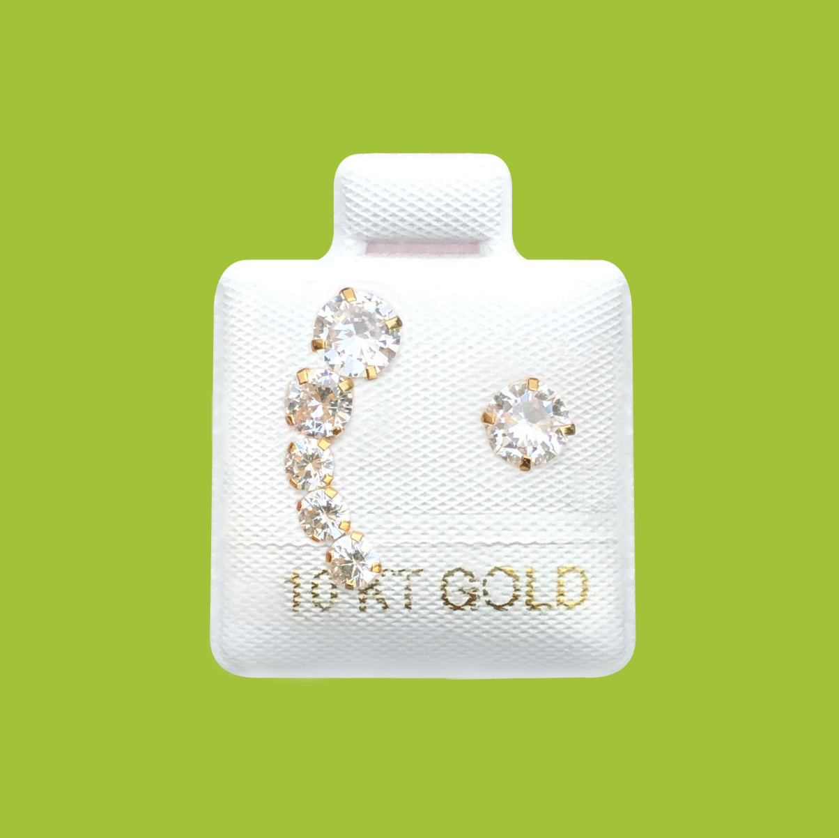 Broqueles Oro 10K Lambada Az445