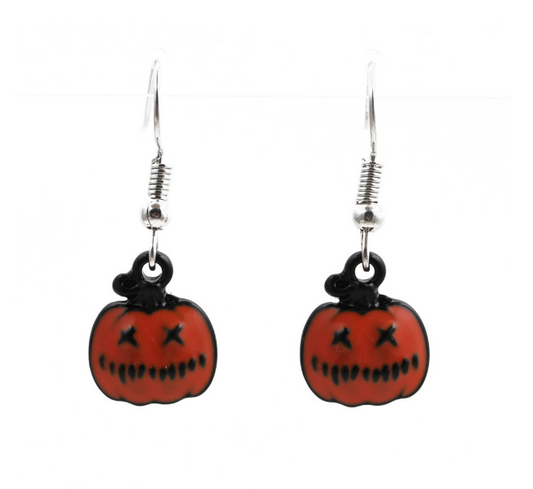 Aretes Calabaza Halloween  3L3