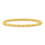 Pulsera Bolitas Chapa de Oro  R12