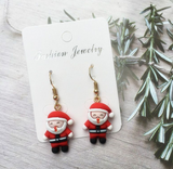 Aretes Santa Navidad  R12