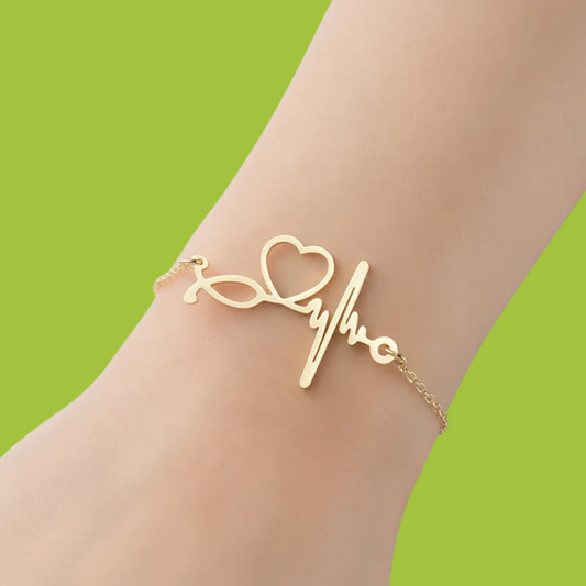 Pulsera Dorada Electro Acero Inoxidable 1T5