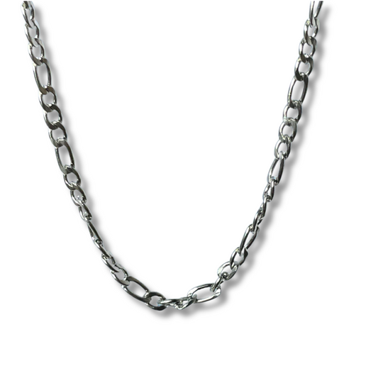 Collar Cadena Plateada 50mm Acero Inoxidable 2j8