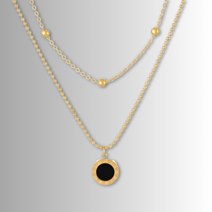 Collar Layer Dorado Acero Inox 4E17