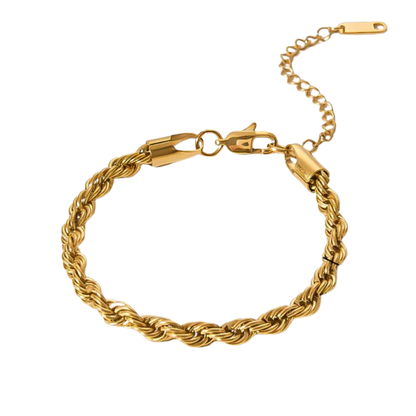 Pulsera Dorada Kroll Acero Inoxidable  1Q6