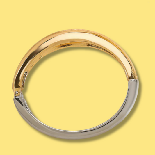 Pulsera Metálica Oro-Plata  2G1
