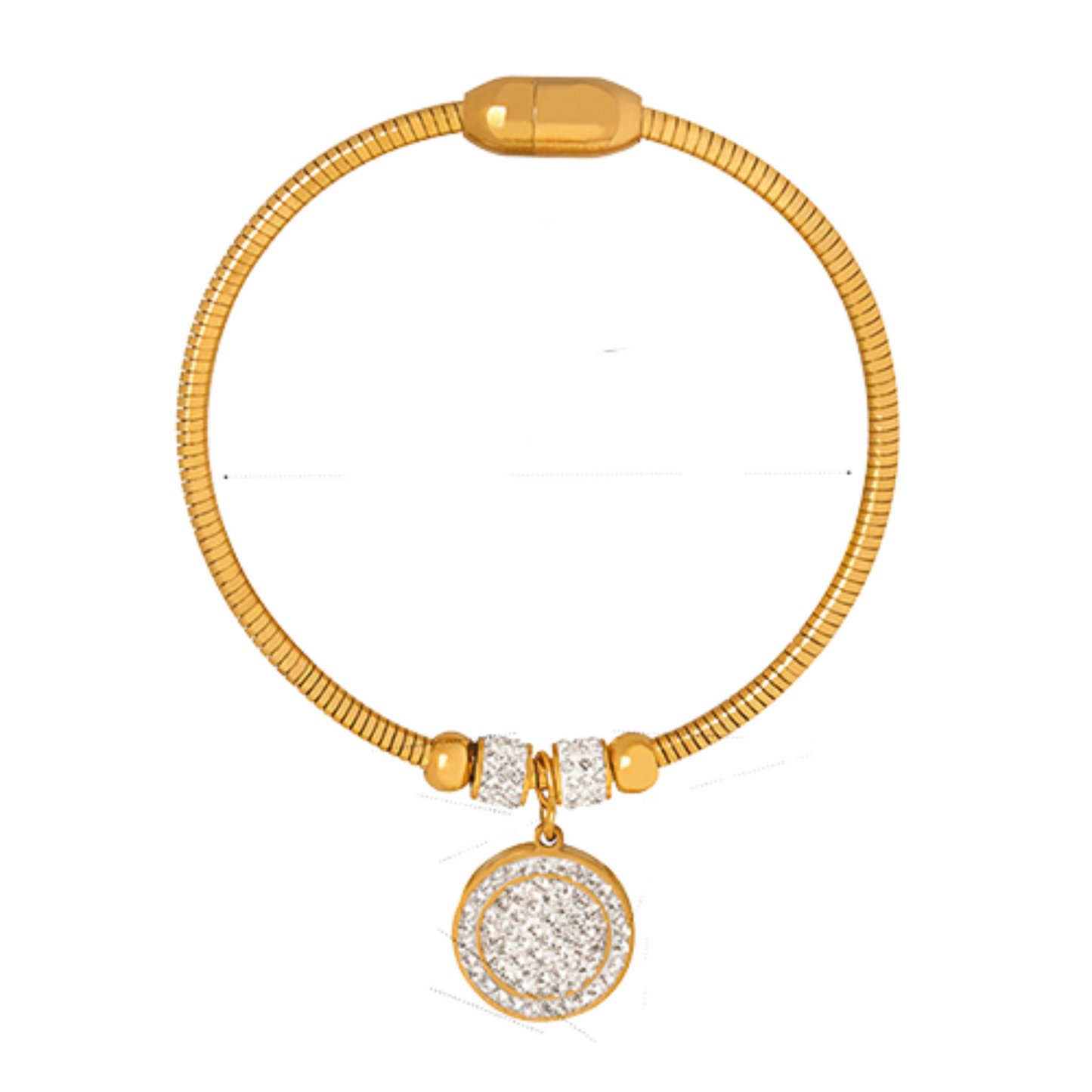 Pulsera Brillante Acero Inoxidable  1P7