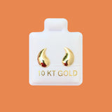 BROQUELES GOTA MEDIANA ORO10K az367