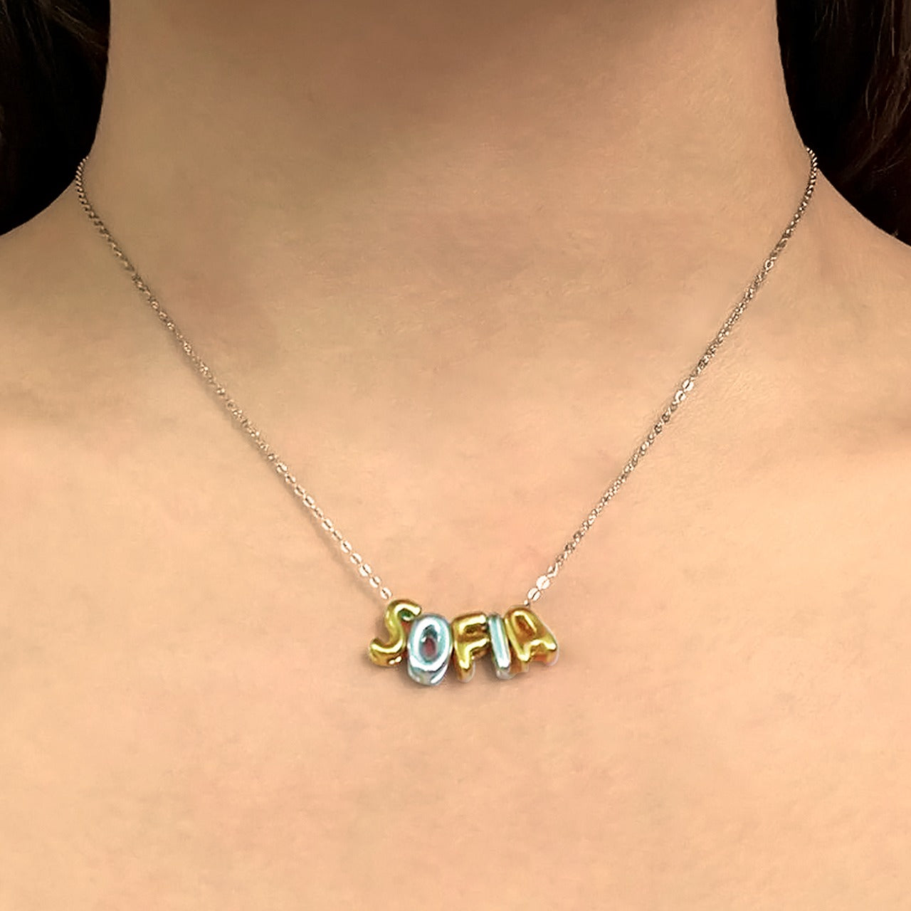 Personaliza Tu Collar Acero Inoxidable MIXTO