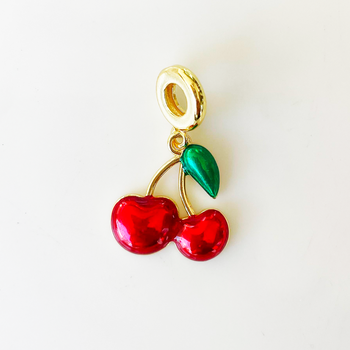 Dije de Cerezas Chapa de Oro  2i6
