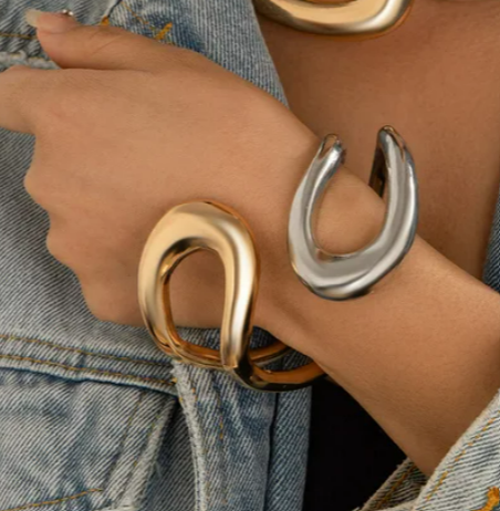 Pulsera Oro-Plata  2BB2