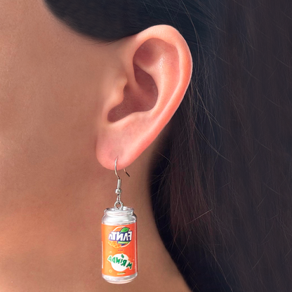 Aretes Fanta Mirinda  1o2