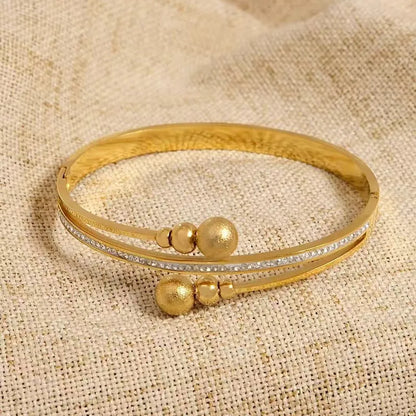 Pulsera Dorada Acero Inoxidable 1V7