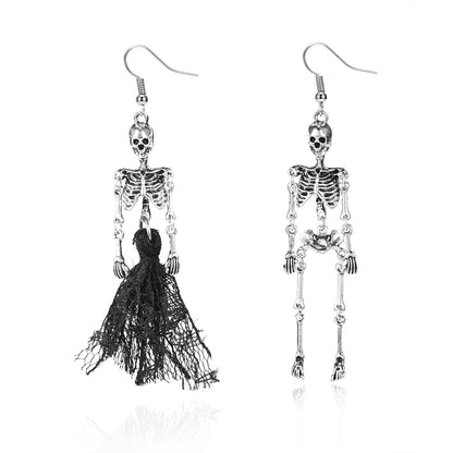 Aretes Pareja de Calacas  3D1