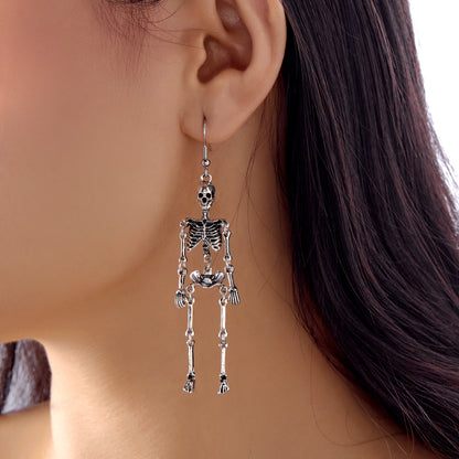 Aretes Pareja de Calacas  3D1