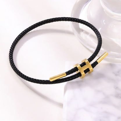 Pulsera Hombre Negro  Acero Inoxidable  3C2