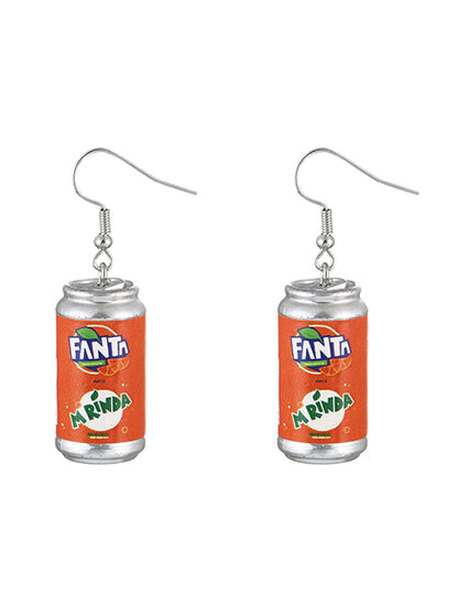 Aretes Fanta Mirinda  1o2