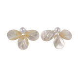 Aretes Flor de Concha  2R3