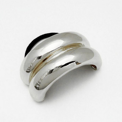 Broche Liga Cabello Hair Cuffs Acero Inox  1AA6
