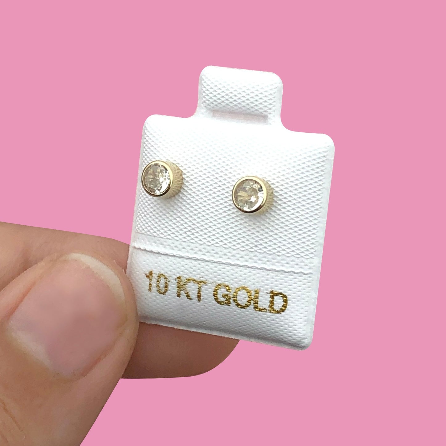 Broqueles Oro 10K Barril R720