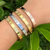 Pulsera Dorada Acero Inoxidable  3F2