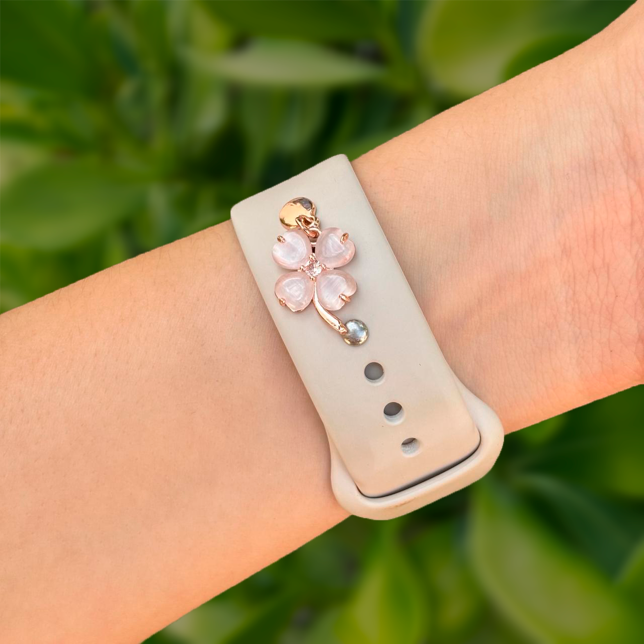 Charm de Flor para Correa de Reloj 1A4