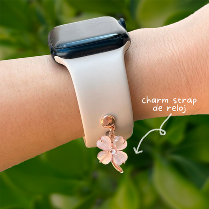 Charm de Flor para Correa de Reloj 1A4