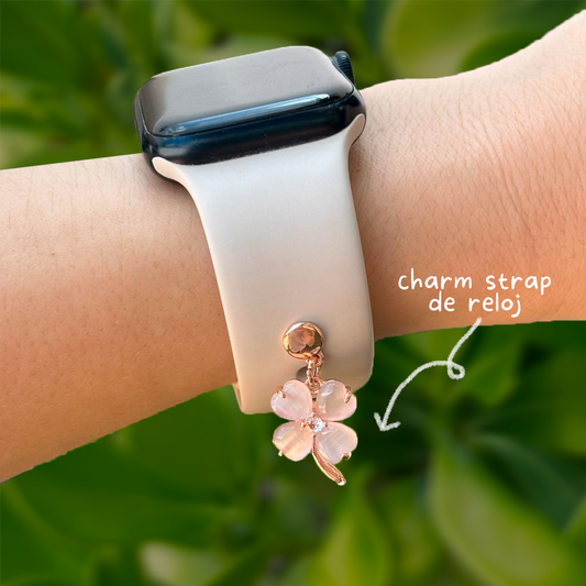 Charm de Flor para Correa de Reloj 1A4