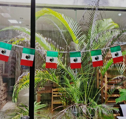 Banderines VIVA MEXICO (4.55mts) 2BB7