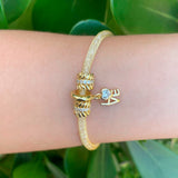 Pulsera LOVE Brillante Acero Inox  3C6