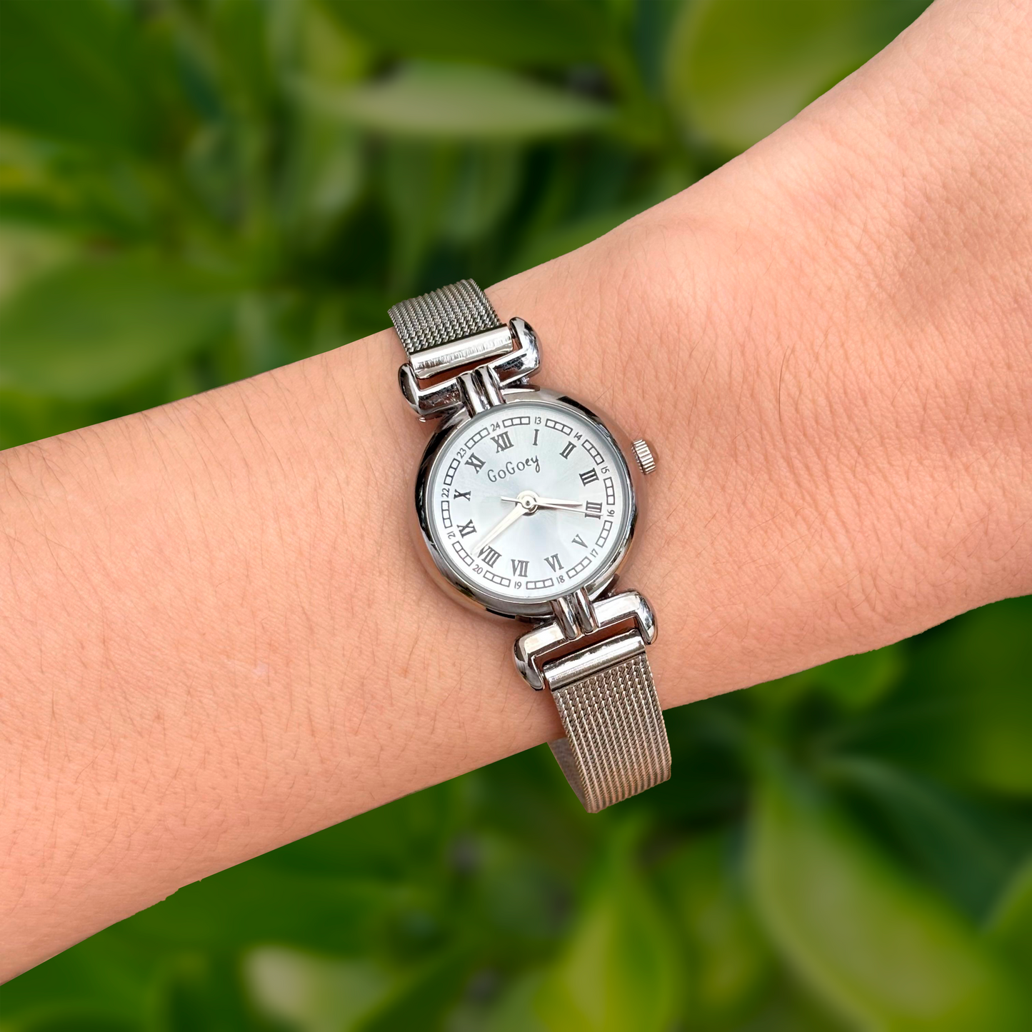 Reloj Plateado Classic 3D5