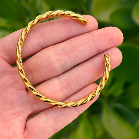 Pulsera Dorada Kroll Acero Inoxidable 2o4