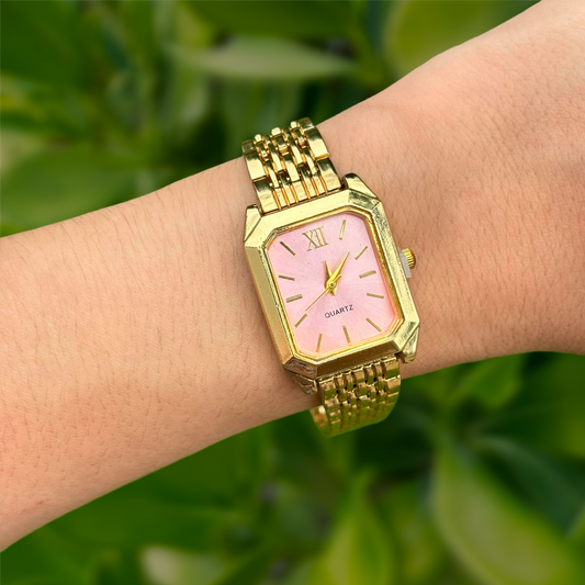 Reloj Dorado Old Classic de Mujer Rose R17