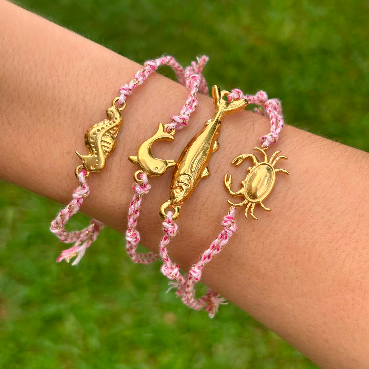 Pulsera de Hilo Caballito de Mar 3M1