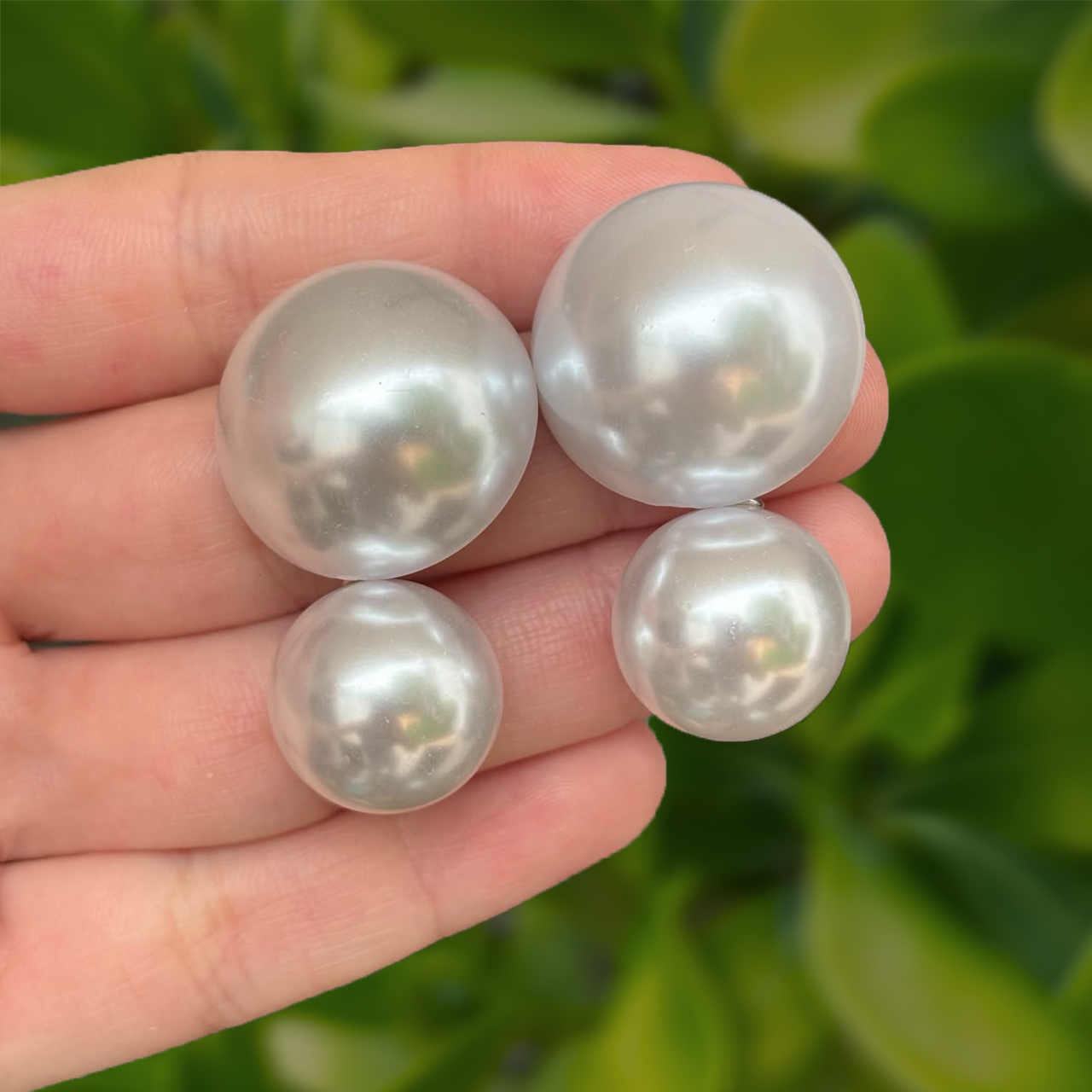Aretes Perla Grande