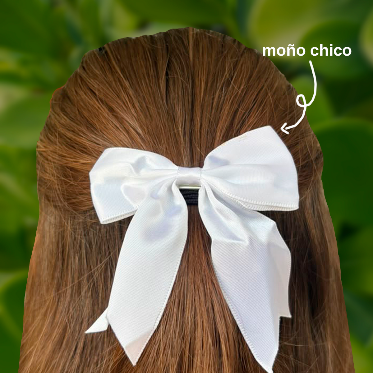 Broche de Lazo Blanco