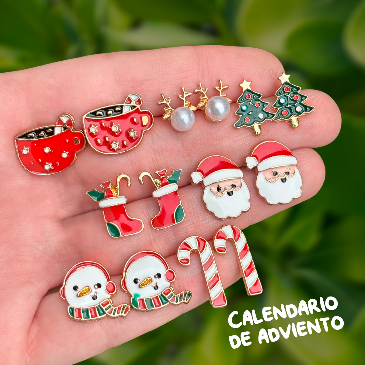 Set Calendario SEMANA NAVIDEÑA (7 pares)  3D8