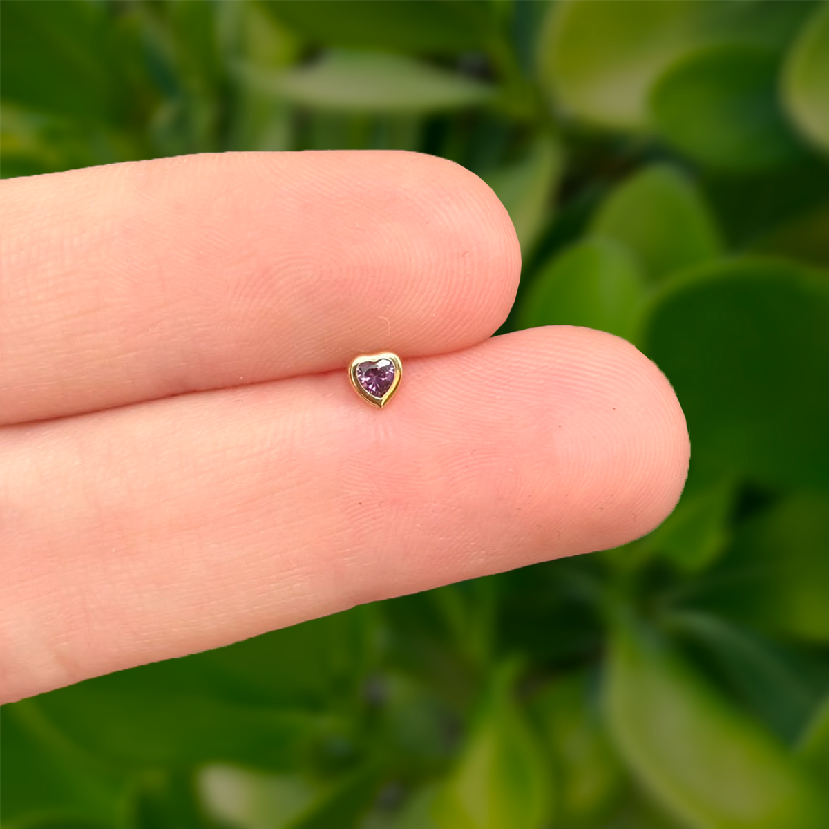 Piercing 1 pz Broquel Oro 10K