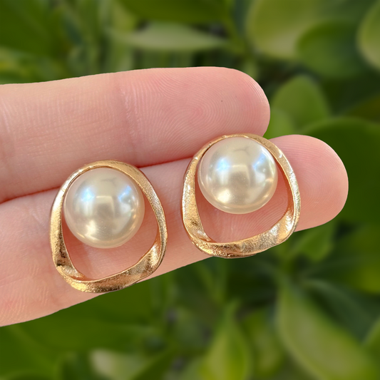 Aretes con Perla 1G1