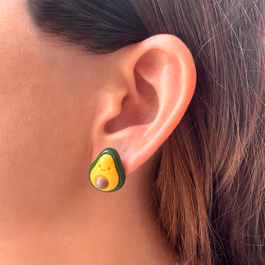 Aretes Aguacate