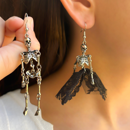 Aretes Pareja de Calacas  3D1