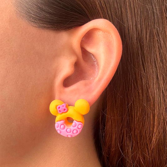 Aretes Donas Minnie