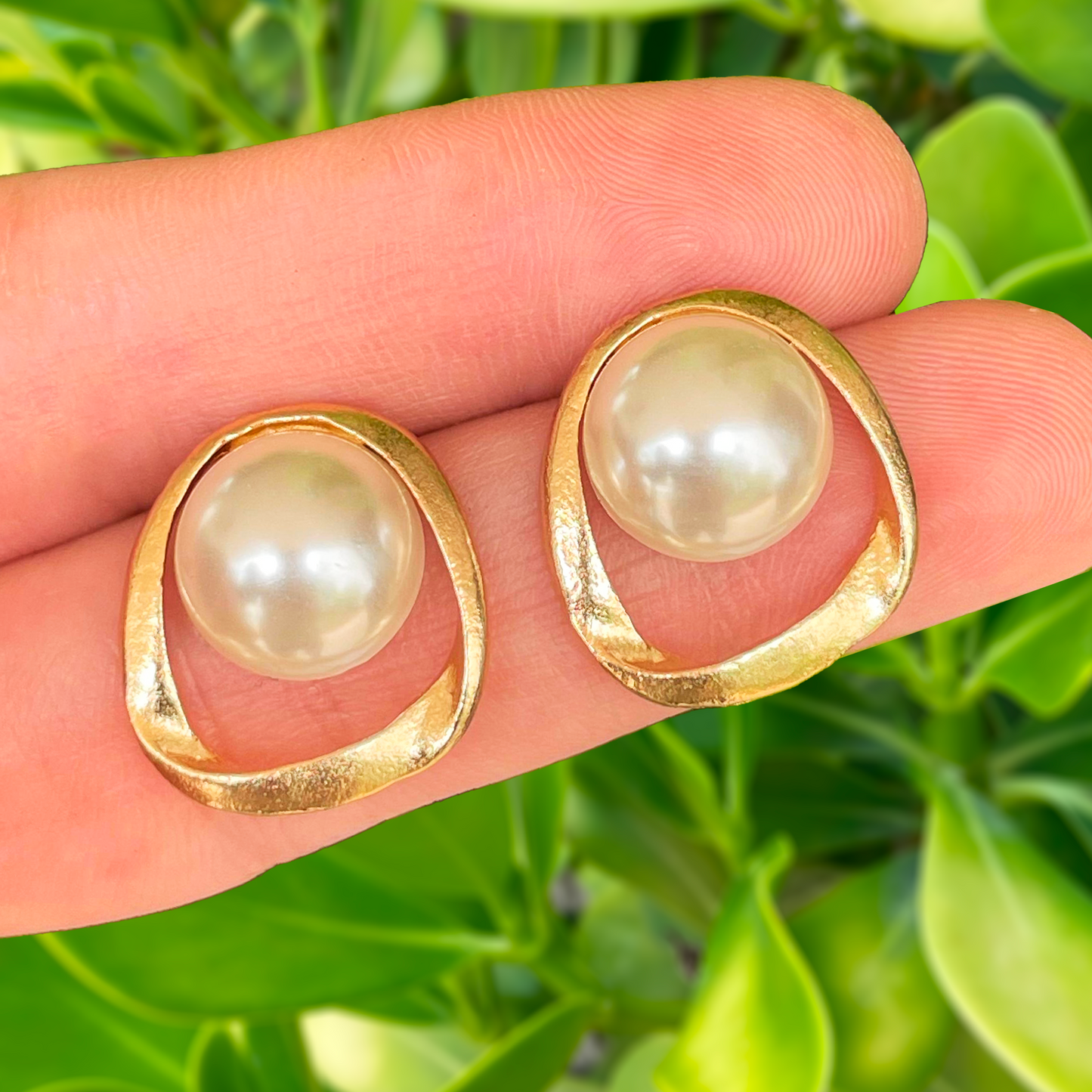 Aretes con Perla 1G1