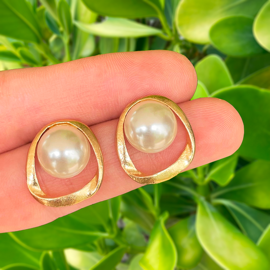 Aretes con Perla 1G1