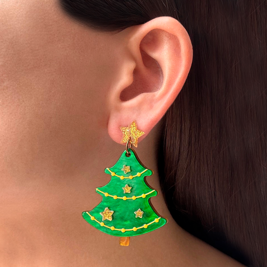 Aretes Arbol de Navidad 3C3