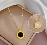 Collar Doble Vista Acero Inox  1U8