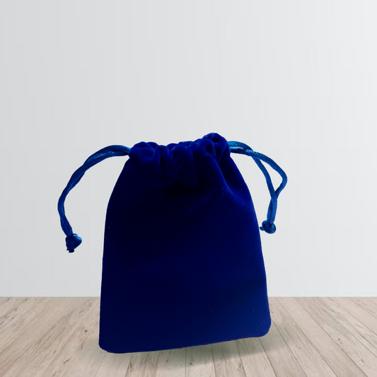 Bolso Joyero de Regalo Azul (10x8cm) 1AA2